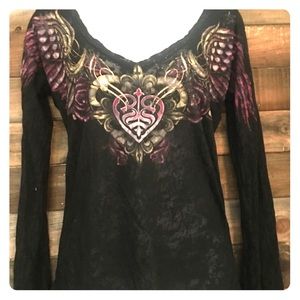 Sinful long sleeve shirt